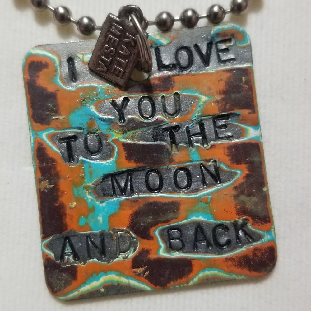 I Love You To The Moon And Back Necklace